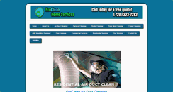 Desktop Screenshot of ecocleanhomeservices.com